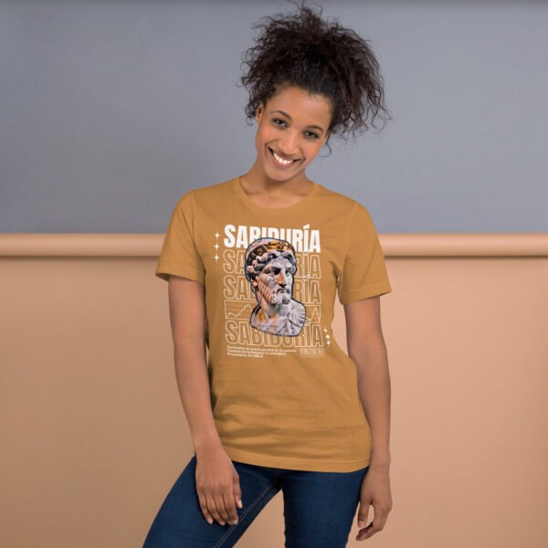 SABIDURÍA - Camiseta de manga corta unisex