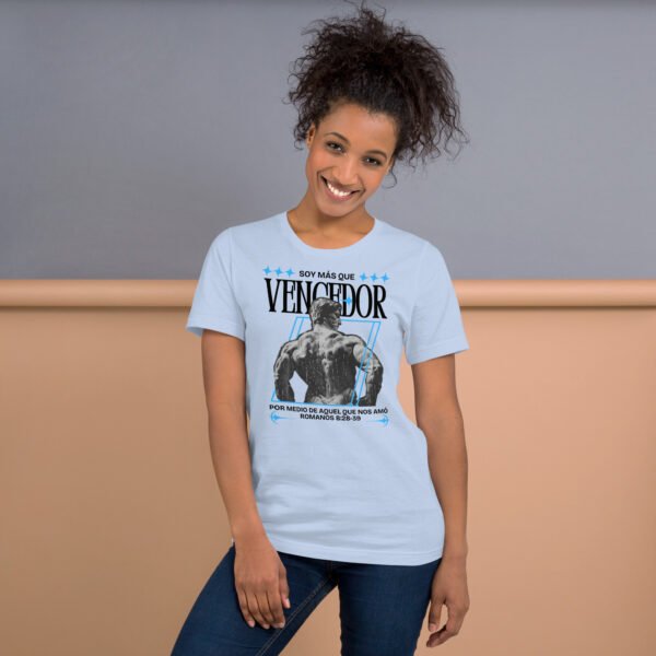 MÁS QUE VENCEDOR-Camiseta de manga corta unisex