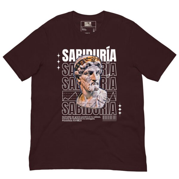 SABIDURÍA – Camiseta de manga corta unisex