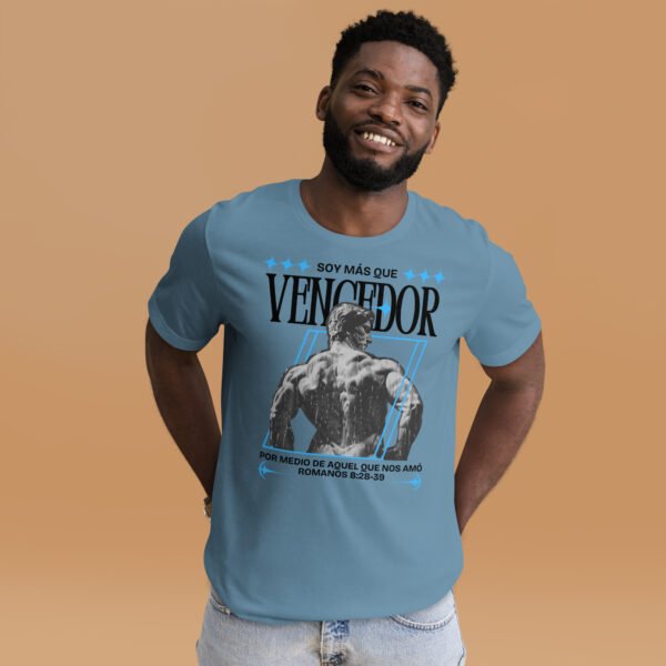 MÁS QUE VENCEDOR-Camiseta de manga corta unisex