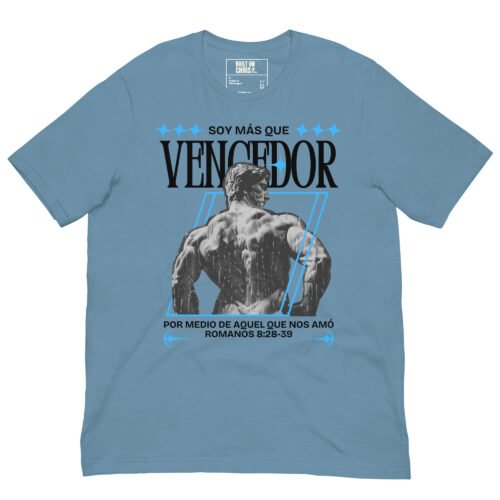 MÁS QUE VENCEDOR-Camiseta de manga corta unisex