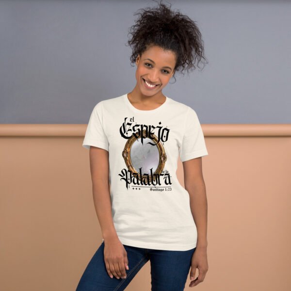 EL ESPEJO DE LA PALABRA – Camiseta de manga corta unisex