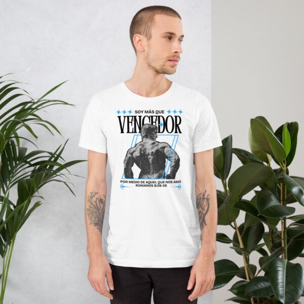 MÁS QUE VENCEDOR-Camiseta de manga corta unisex