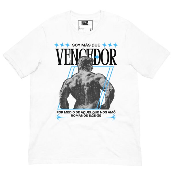 MÁS QUE VENCEDOR-Camiseta de manga corta unisex